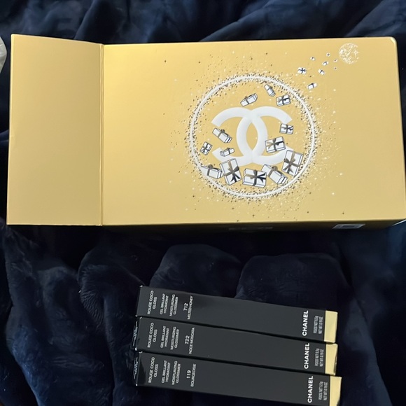 Chanel Holiday Makeup Set Always Brilliant Lipstick Trio . New - Picture 6 of 8